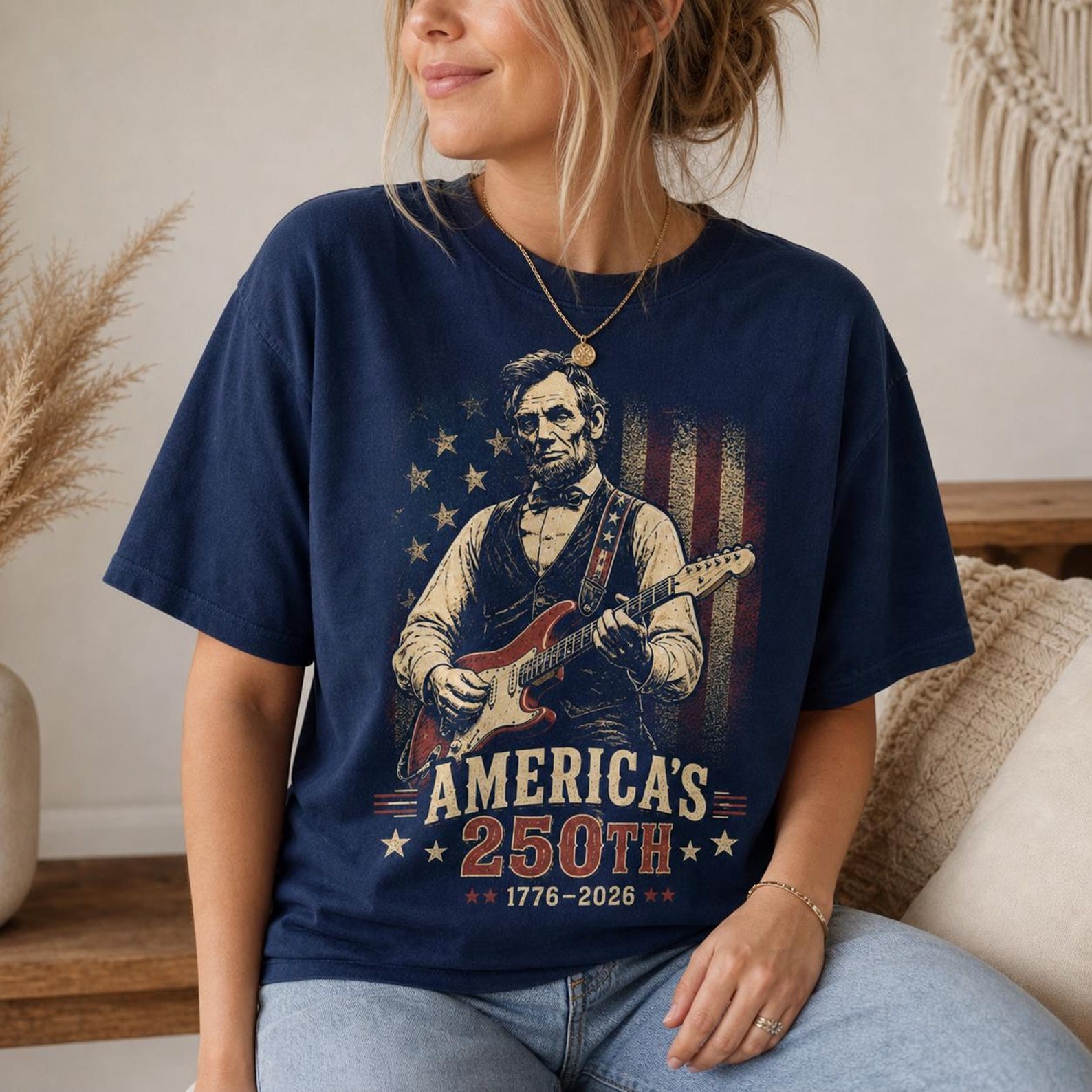 America 250 Shirt Patriotic 4th of July Tee