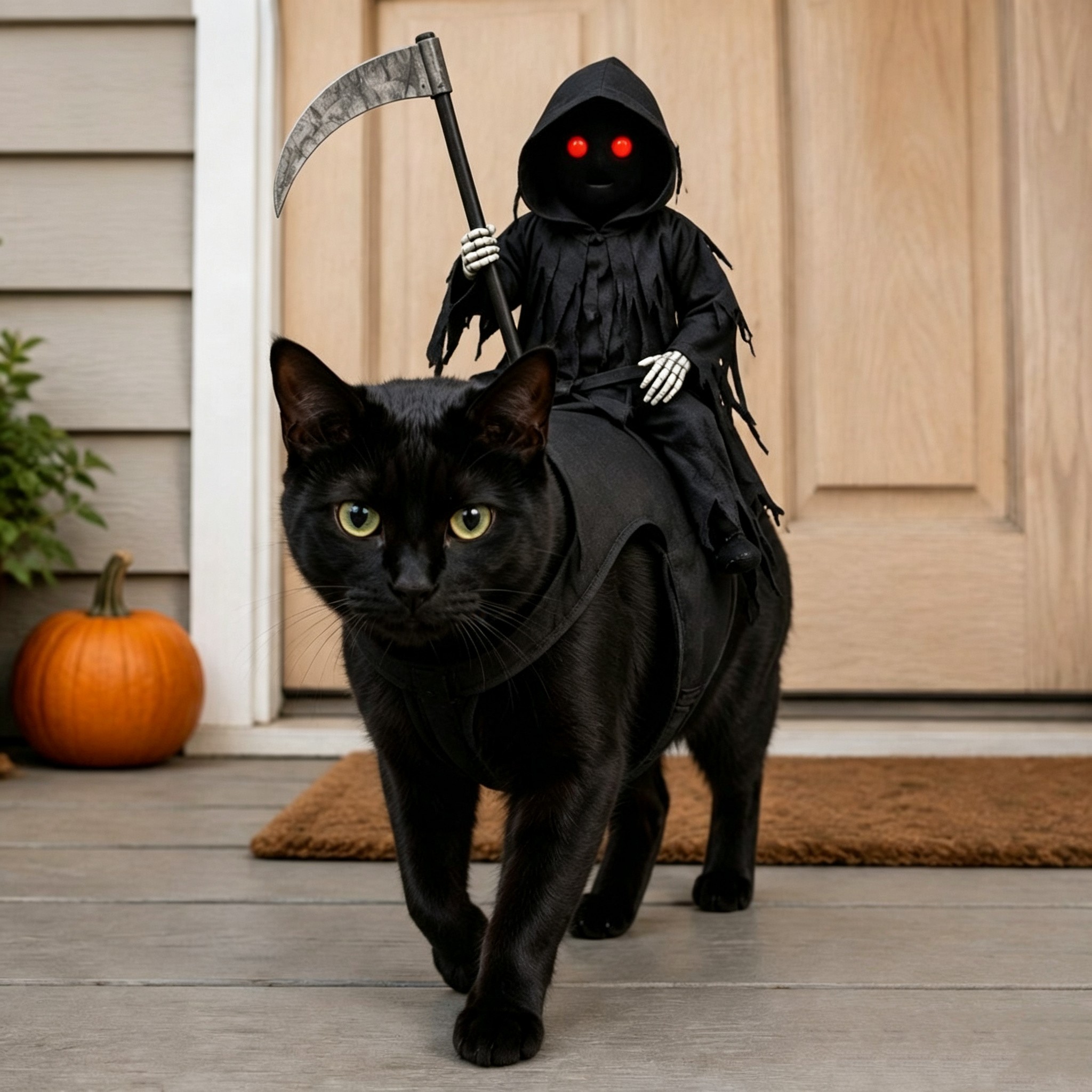 Funny Halloween Pet Costume Cute Scary Dog Cat Cosplay Outfit for Small Medium Pets Halloween Gift Idea for Pet Lovers