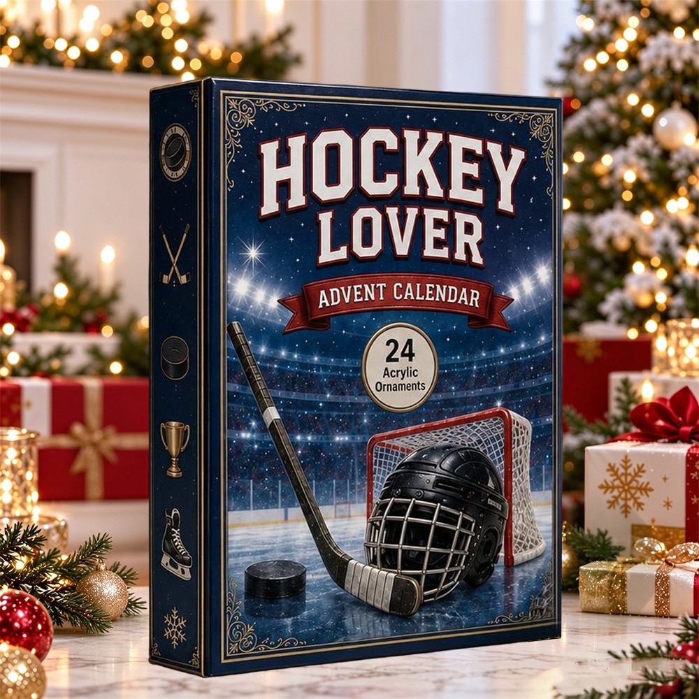 Hockey Advent Calendar 24 Day Christmas Gift for Sports Lover