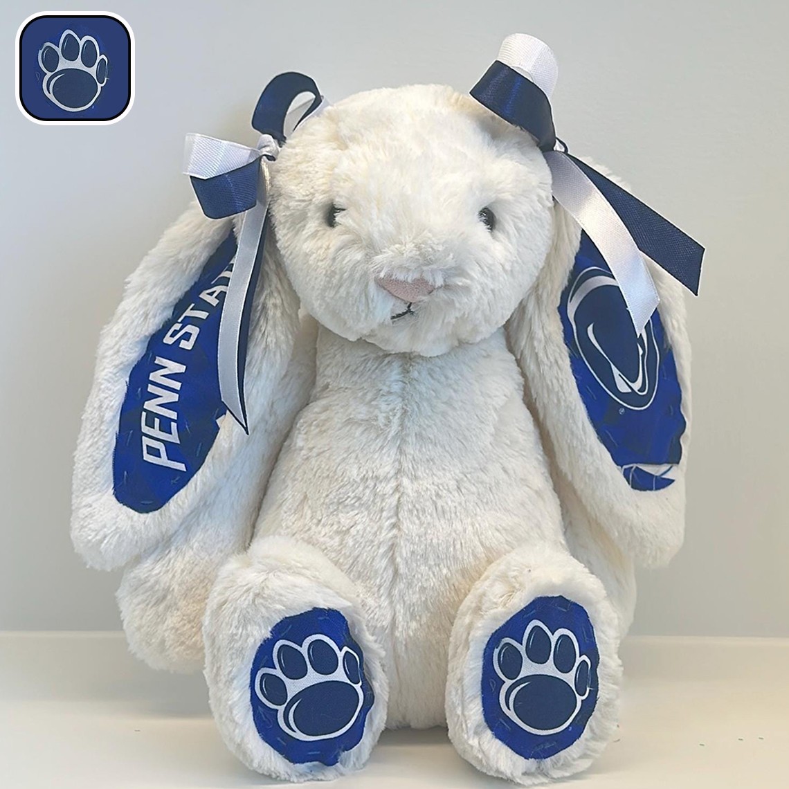Penn State Custom Collegiate Bunny Perfect Gift for Students Grads