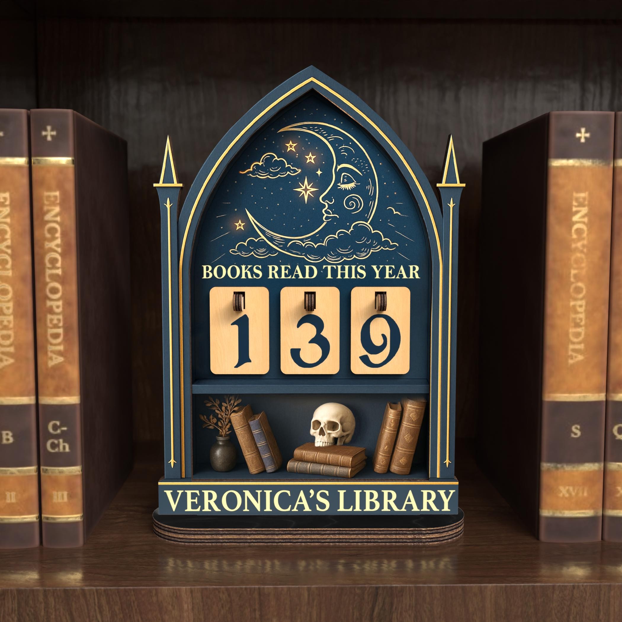 Custom Books Read Tracker with Names Unique Gifts for Book Lovers Christmas Gift Ideas