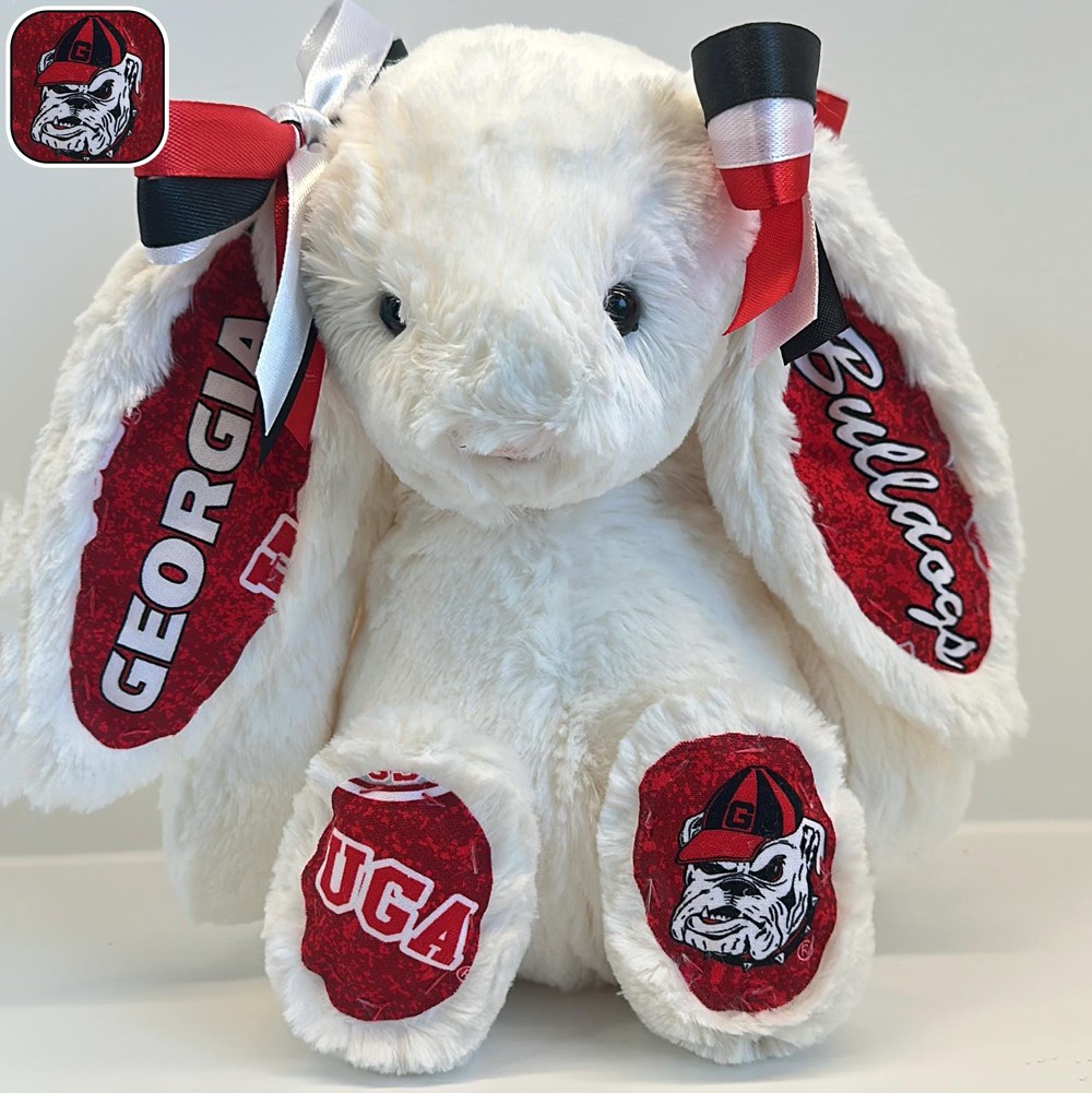 University of Georgia Custom Collegiate Bunny Perfect Gift for Students Grads