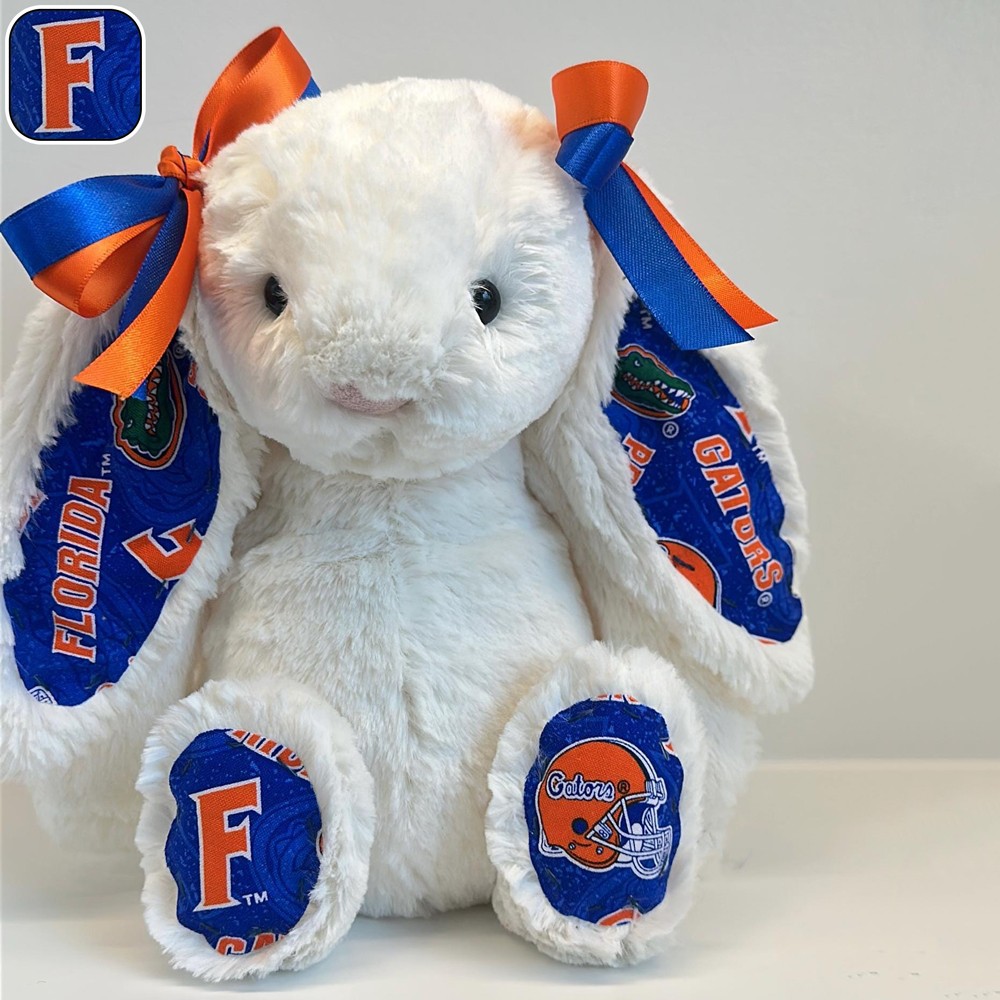 University of Florida Custom Collegiate Bunny Perfect Gift for Students Grads