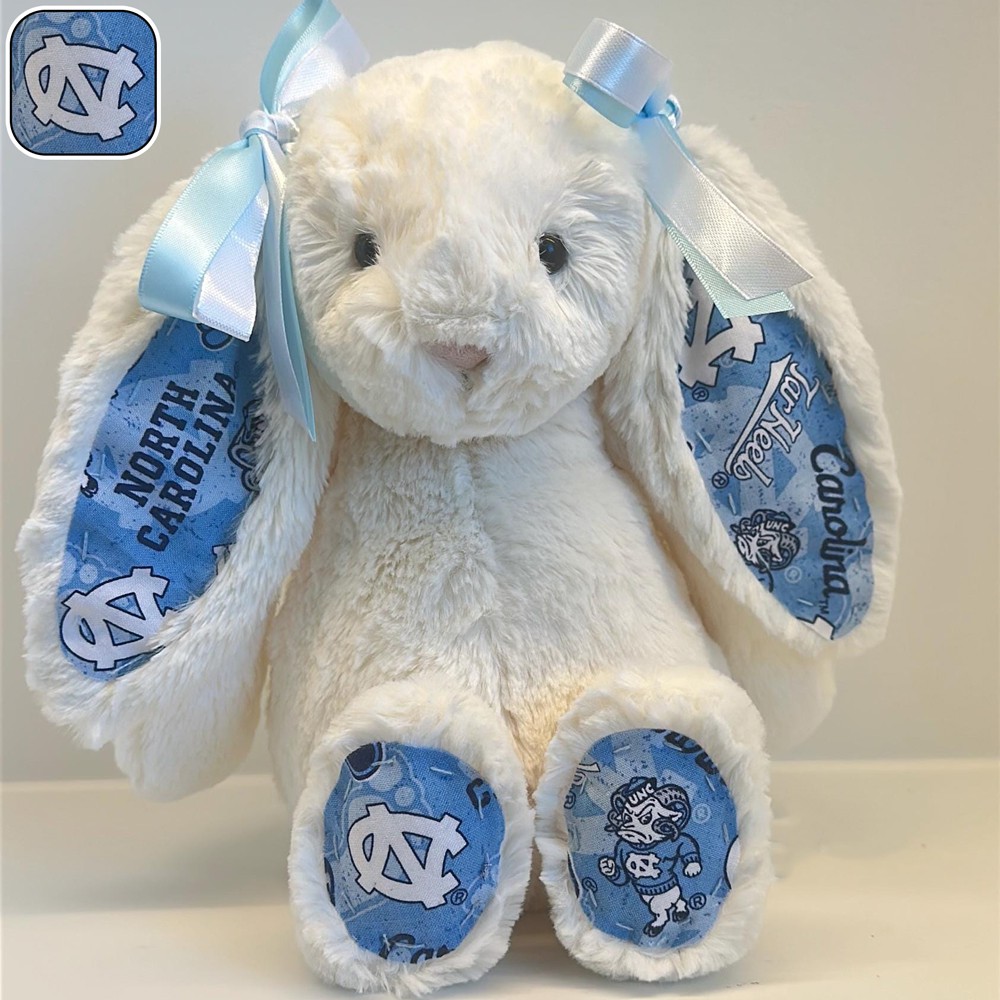 University of North Carolina (UNC) Custom Collegiate Bunny Perfect Gift for Students Grads