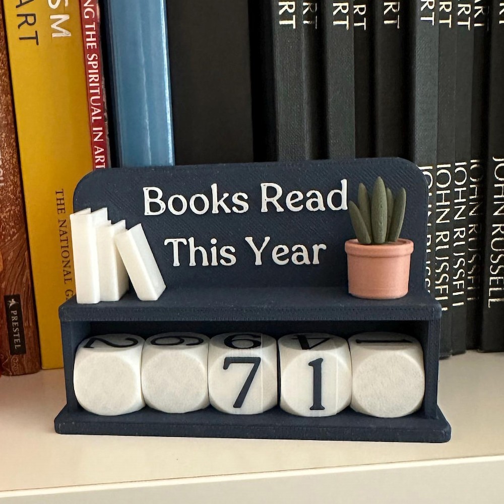Personalized Books Read This Year Decor Unique Gifts for Book Lovers Valentine’s Day Gift Ideas