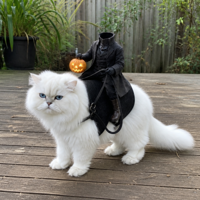 Funny Halloween Pet Costume Cute Scary Dog Cat Cosplay Outfit for Small Medium Pets Halloween Gift Idea for Pet Lovers
