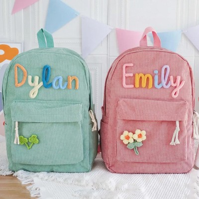 Personalized Kid BackPack With Name Back to School Gift For Kid