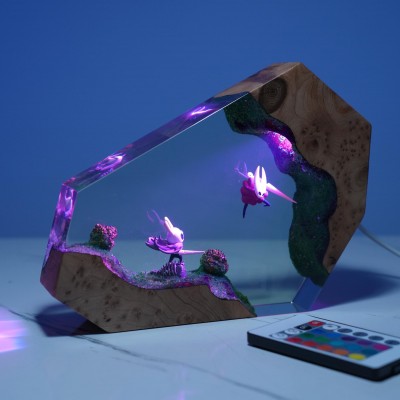Resin Art Lamp For Game Lover Birthday Gift Christmas Gift
