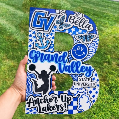 Personalized College Letters Graduation Gift Dorm Decor