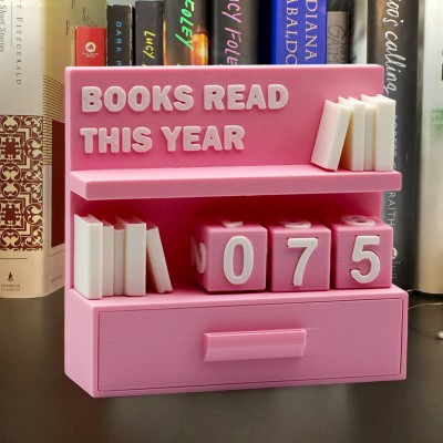 Personalized Books Read This Year Tracker Perfect Gifts for Book Lovers Valentine’s Day Gift Ideas