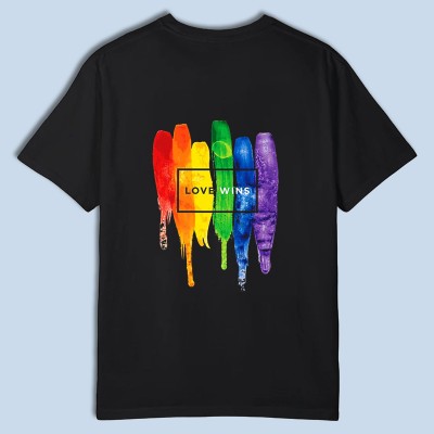 Love Wins Shirt Rainbow Love Shirt LGBTQ Shirt Pride Month Shirt