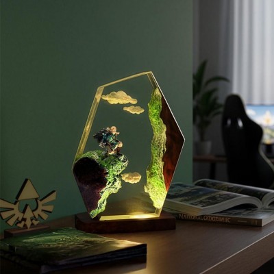 Resin Art Lamp For Game Lover Birthday Gift Christmas Gift