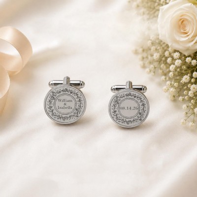 Custom Cufflinks for Men Custom Cufflinks for Weddings Groomsmen and Special Gifts