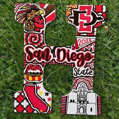 Personalized College Letters Graduation Gift Dorm Decor