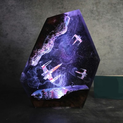 Resin Art Lamp For Game Lover Birthday Gift Christmas Gift