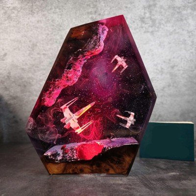 Resin Art Lamp For Game Lover Birthday Gift Christmas Gift
