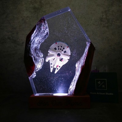 Resin Art Lamp For Game Lover Birthday Gift Christmas Gift