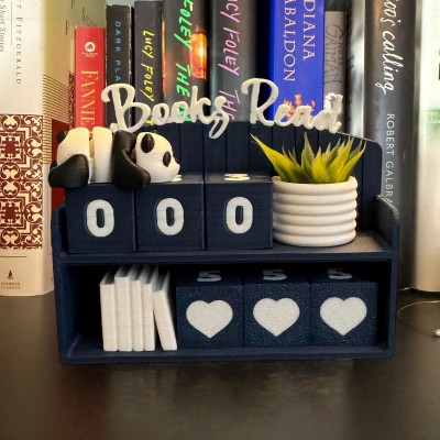 Personalized Mini Book Counter Decor Unique Gifts for Book Lovers Valentine's Day Gift Ideas