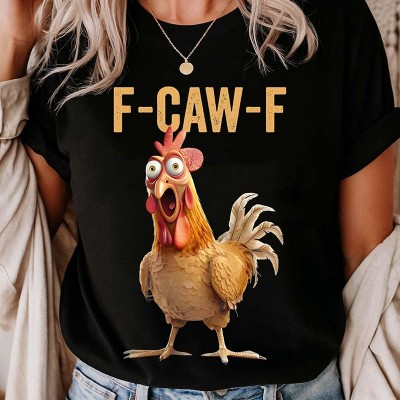 F-Caw-F Funny Crow Shirt Funny Sassy Raven Lover Gift