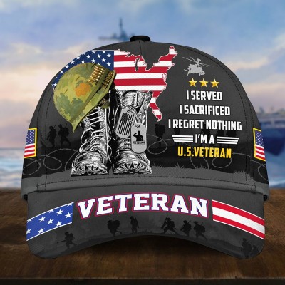 Military Caps For Men Veteran Baseball Caps Gift For Veteran