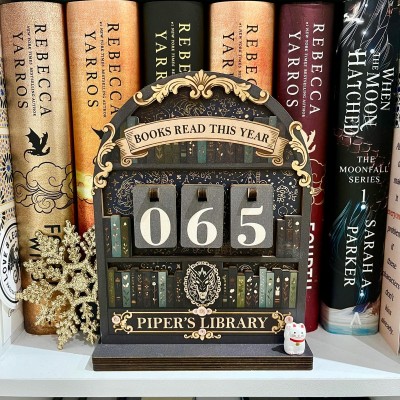 Personalized Books Read Tracker with Names Unique Gifts for Book Lovers Christmas Gift Ideas